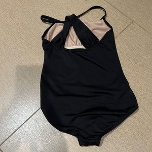 Girls black leotard